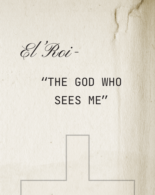 El-Roi Bookmark — “The God Who Sees Me” (Digital Printable)
