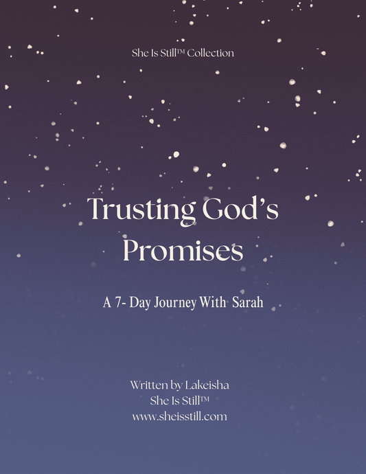 Trusting God’s Promises: A 7-Day Journey with Sarah (Digital Workbook)